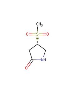 Astatech (4S)-4-(METHYLSULFONYL)PYRROLIDIN-2-ONE; 0.1G; Purity 95%; MDL-MFCD23105360